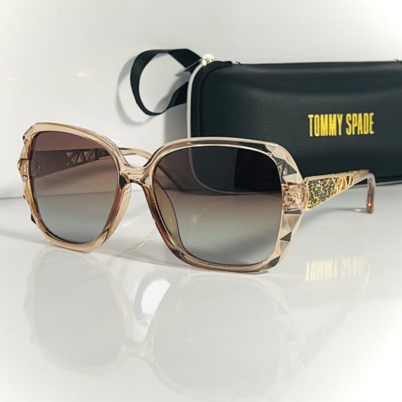 Tommy Spade női TS9143 női bézs polarizált napszemüveg 52-17-137 /kamptsp